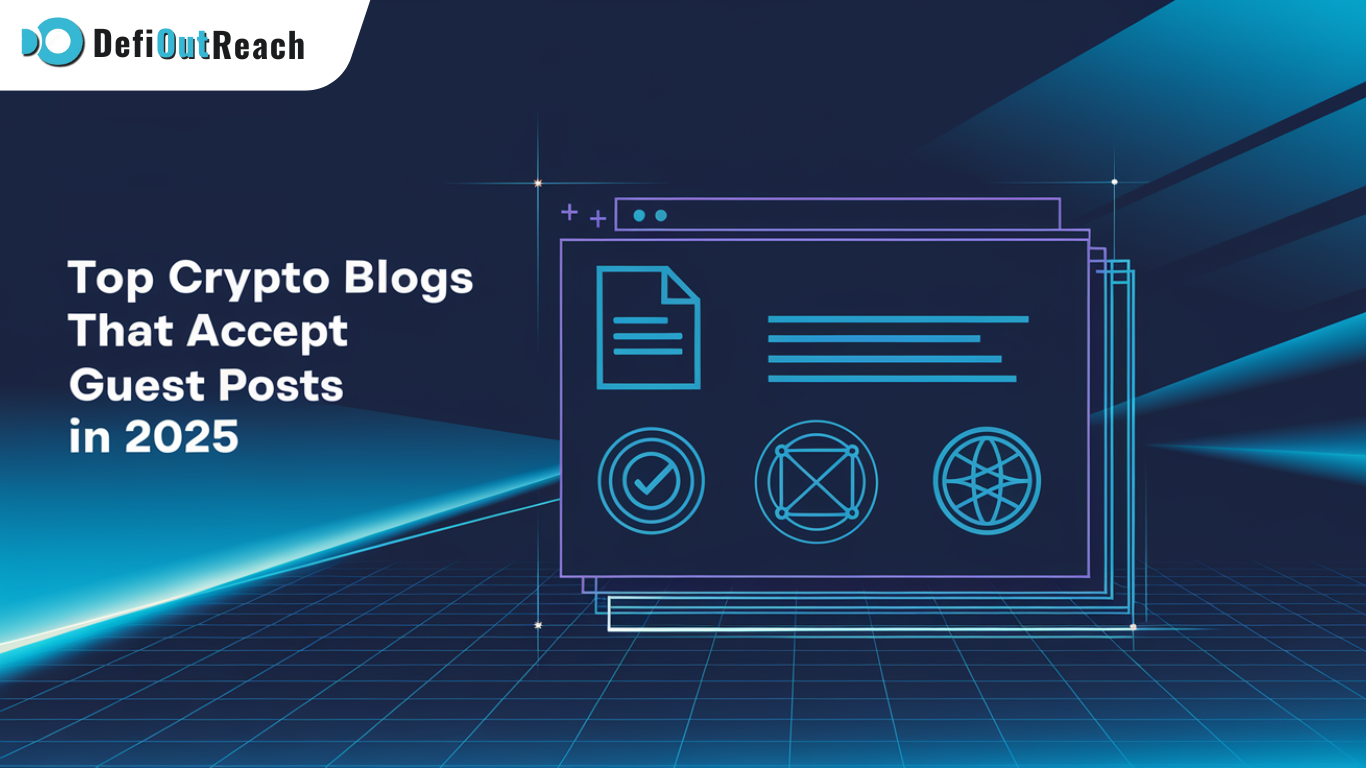 Top Crypto Blogs That Accept Guest Posts in 2025