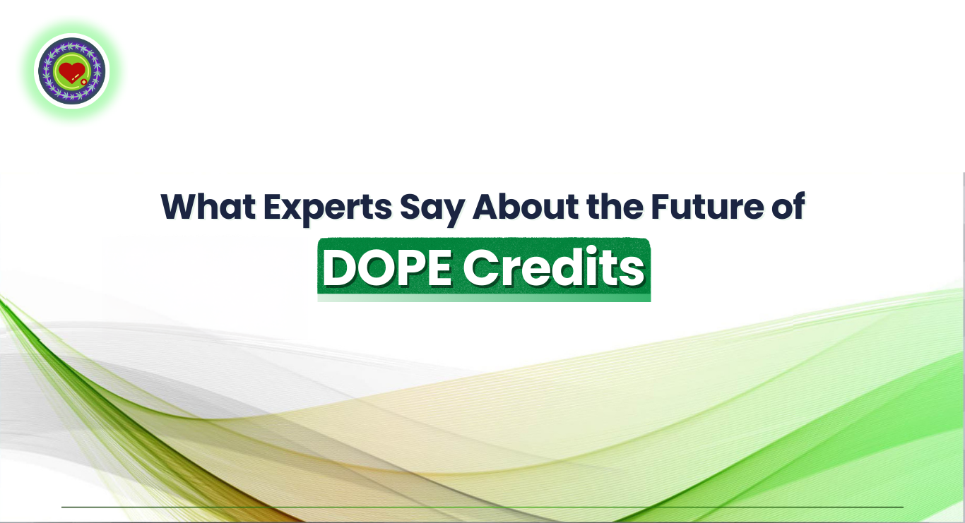 What Experts Say About the Future of DOPE Credits