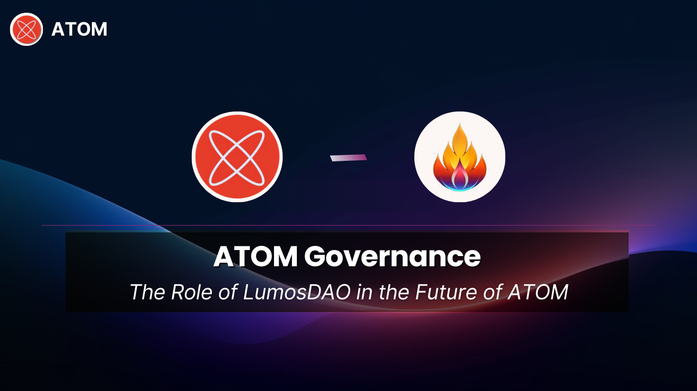 ATOM Governance: The Role of LumosDAO in the Future of ATOM